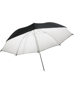 Paraply Reflektiv Hvit - 105 cm