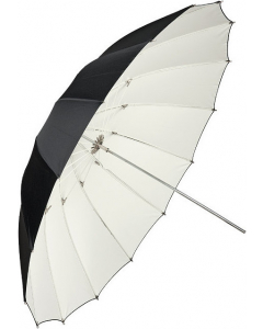 Paraply Reflektiv Hvit - 150 cm