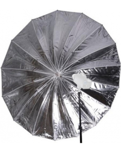 Paraply Reflektiv Sølv - 170 cm