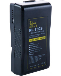 V-mount batteri - 130Wh - Rolux RL-130S