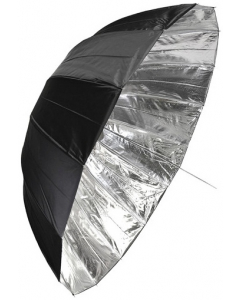 Paraply Reflektiv Sølv - 135 cm