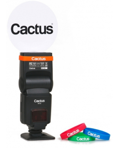 Refleksskjerm til kamerablits - Cactus Bands and Card Kit