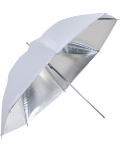 Paraply Reflektiv Sølv - 100 cm