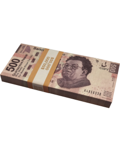 Falske pengesedler - MXN - M$500 - Nytt utseende