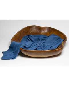 Sjal - Elastisk - 50x150 cm - Azurblått
