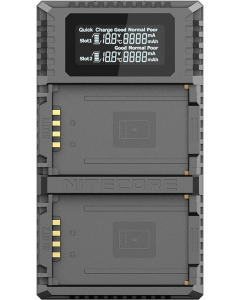 Batterilader til Leica - USB - Nitecore ULM10 Pro