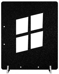 Skyggeplate - Mønster 1 - 40x48 cm