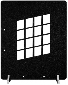 Skyggeplate - Mønster 3 - 40x48 cm
