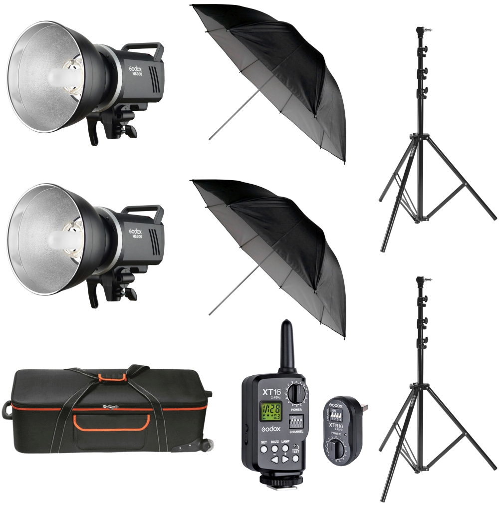 Godox Studiopakke - MS300-U Kit